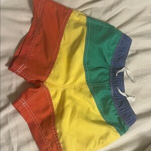 Hanna Andersson Multicolor Kids Swim Trunks